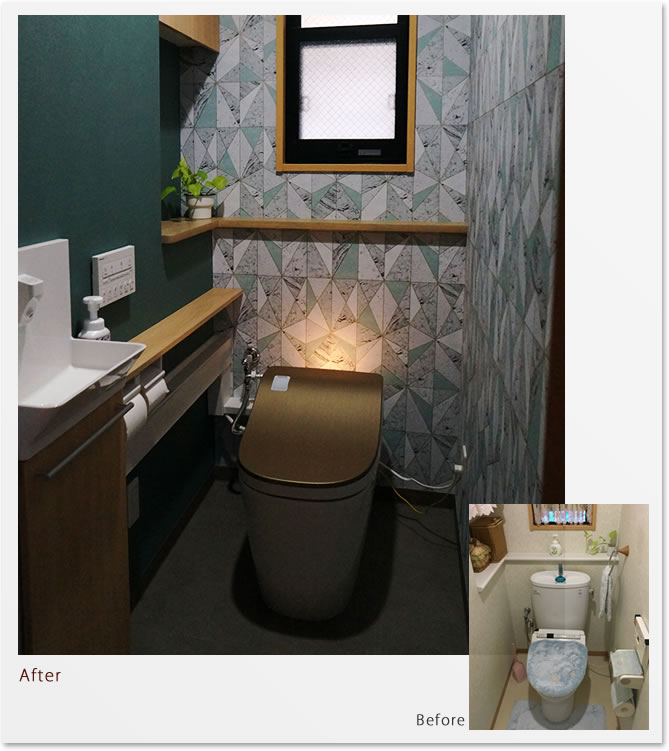 トイレリフォームその32