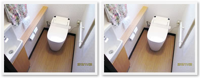 トイレリフォームその16